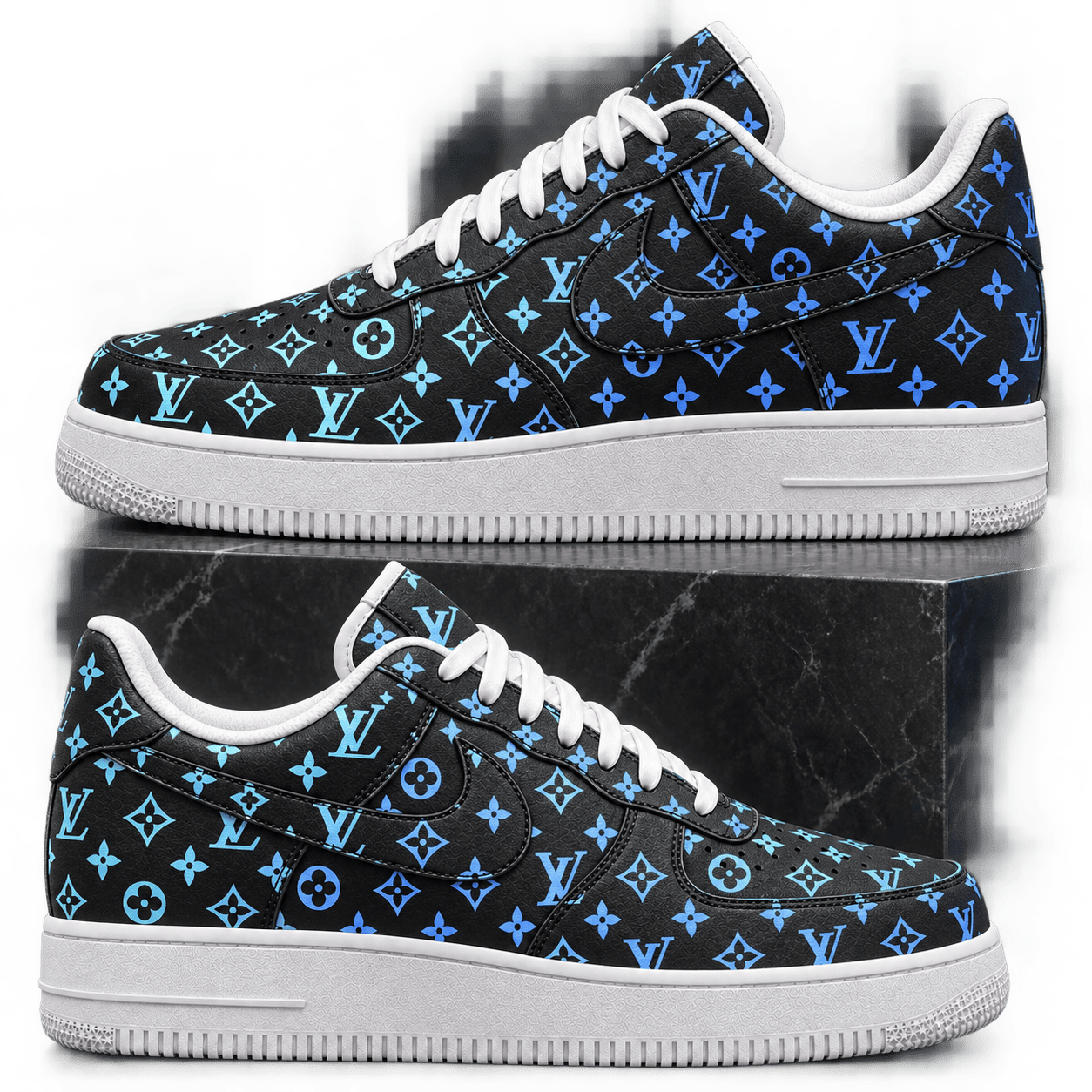 Louis Vuitton | Blue Gradient Monogram Sneakers Fall 2026 Collection
