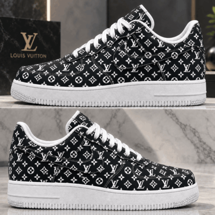 Louis Vuitton | Monochrome Monogram Print Sneakers Fall 2026 Collection