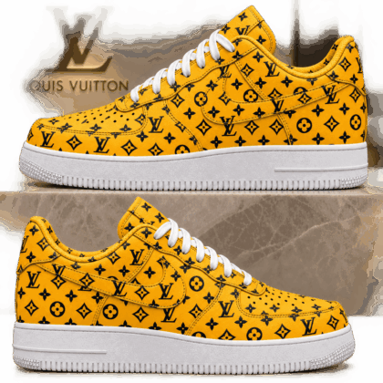 Louis Vuitton | Golden Monogram Print Sneakers Fall 2026 Collection