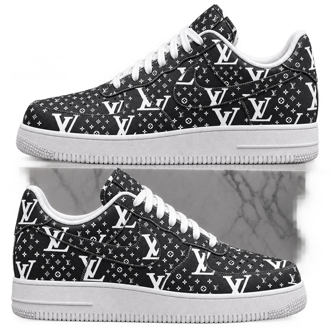 Louis Vuitton | Oversized Monogram Print Sneakers Winter 2026 Collection