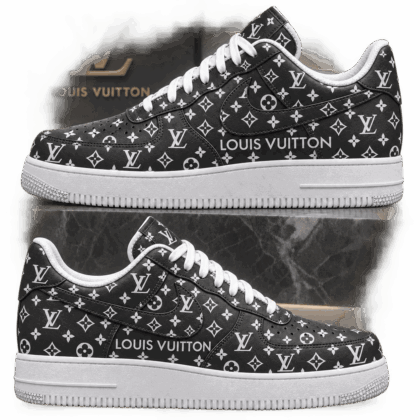 Louis Vuitton | Monochrome Monogram Print Sneakers Winter 2026 Collection