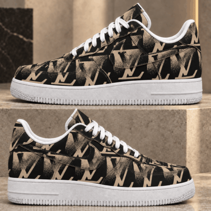 Louis Vuitton | Distressed Monogram Print Sneakers Winter 2026 Collection