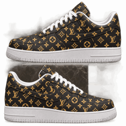 Louis Vuitton | Black Monogram Canvas Sneakers Fall 2026 Collection