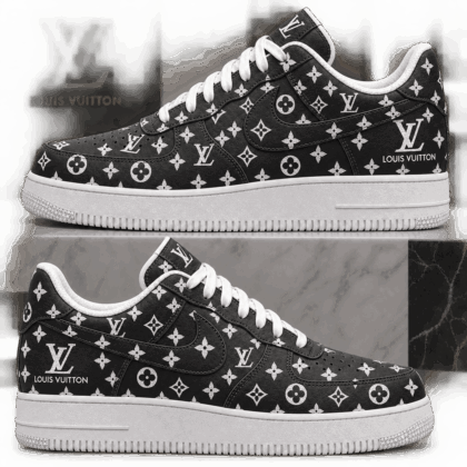 Louis Vuitton | Monochrome Monogram Print Sneakers Fall 2026 Collection