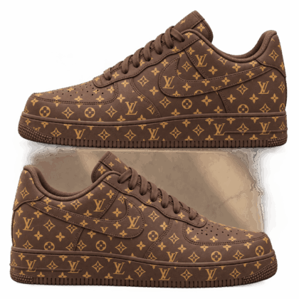 Louis Vuitton | Chocolate Monogram Print Sneakers Fall 2026 Collection