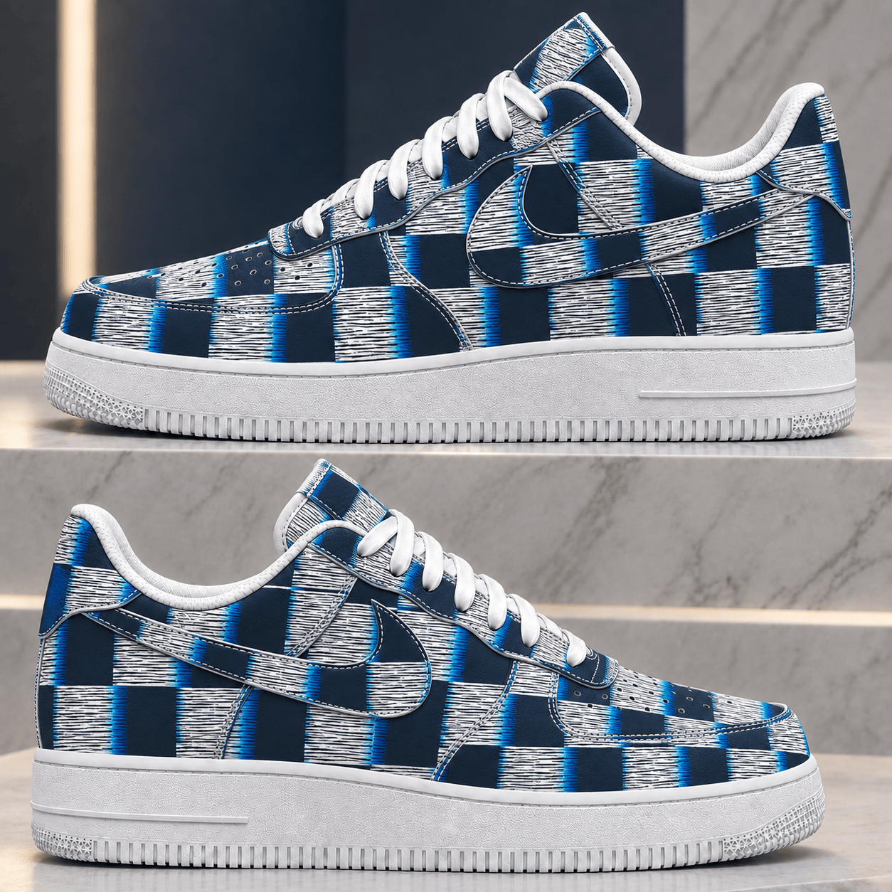 Louis Vuitton | Electric Ikat Check Sneakers Winter 2026 Collection