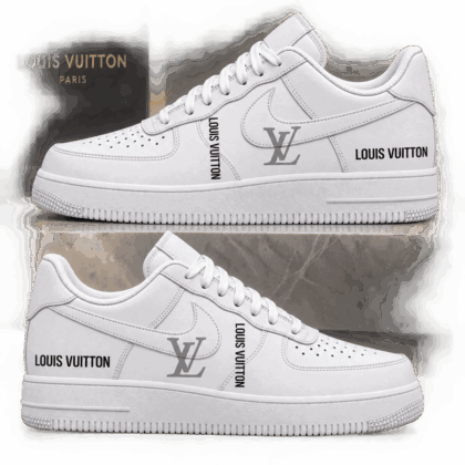 Louis Vuitton | Contrast Monogram Typography Sneakers Fall 2026 Collection