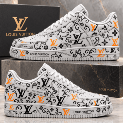 Louis Vuitton | Floral Scroll Monogram Sneakers Winter 2026 Collection
