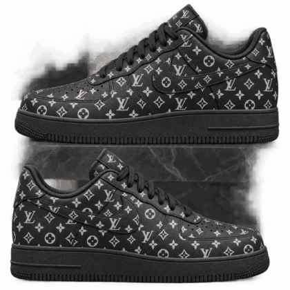 Louis Vuitton | Monochrome Monogram Print Sneakers Winter 2026 Collection