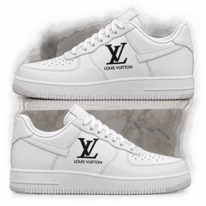 Louis Vuitton | Monochrome Logo Print Sneakers Fall 2026 Collection