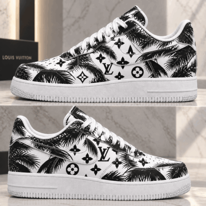 Louis Vuitton | Monochrome Monogram Palm Sneakers Winter 2026 Collection