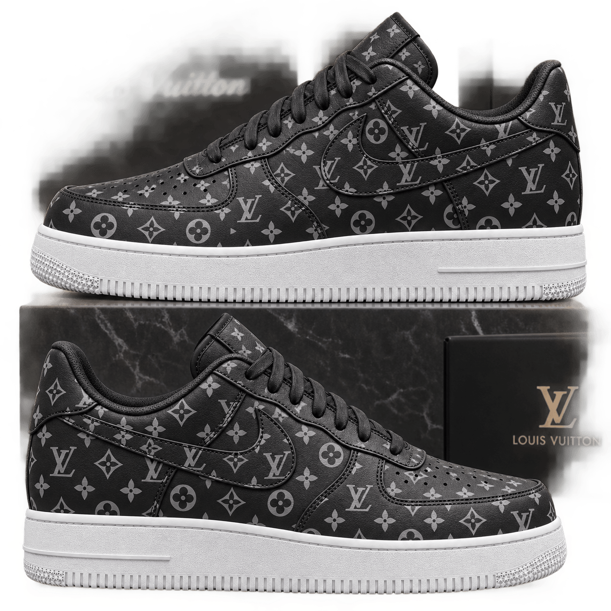 Louis Vuitton | Shadow Monogram Print Sneakers Winter 2026 Collection