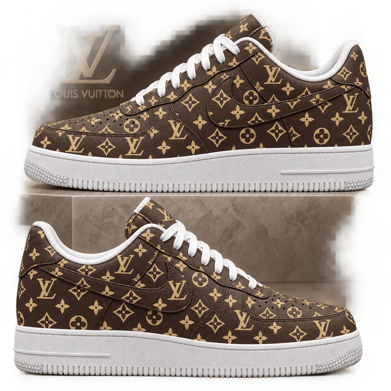 Louis Vuitton | Classic Brown Monogram Sneakers Winter 2026 Collection