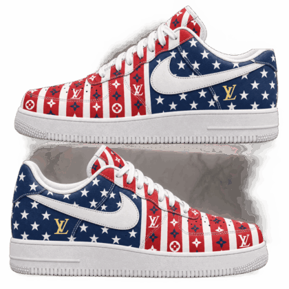 Louis Vuitton | Stars And Stripes Monogram Sneakers Winter 2026 Collection