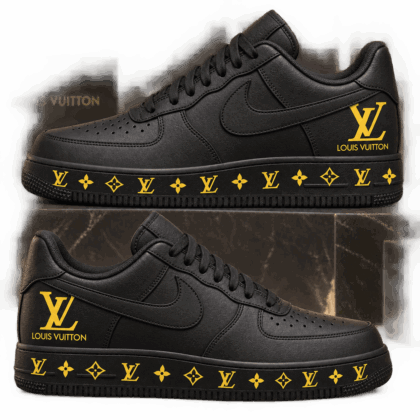 Louis Vuitton | Golden Monogram Trim Sneakers Winter 2026 Collection