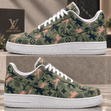 Louis Vuitton | Equestrian Monogram Camo Sneakers Fall 2026 Collection