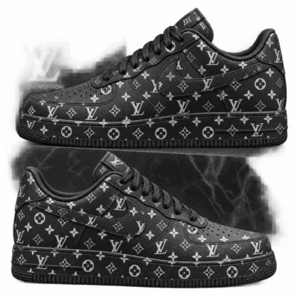 Louis Vuitton | Monochrome Allover Monogram Sneakers Winter 2026 Collection