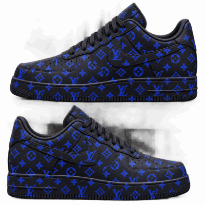Louis Vuitton | Electric Blue Monogram Sneakers Fall 2026 Collection