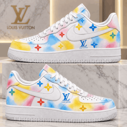 Louis Vuitton | Watercolor Monogram Print Sneakers Fall 2026 Collection