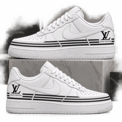 Louis Vuitton | Monogram Racing Stripes Sneakers Winter 2026 Collection