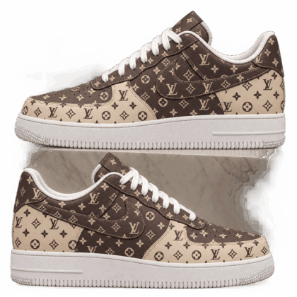 Louis Vuitton | Two-Tone Monogram Print Sneakers Fall 2026 Collection