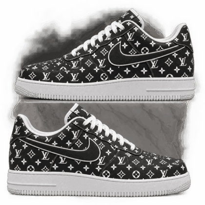 Louis Vuitton | Monochrome Monogram Print Sneakers Winter 2026 Collection