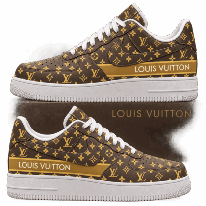 Louis Vuitton | Golden Monogram Stripe Sneakers Fall 2026 Collection