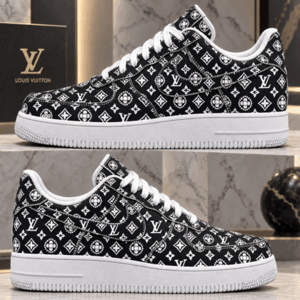 Louis Vuitton | Monochrome Floral Monogram Sneakers Fall 2026 Collection