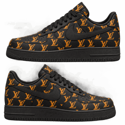 Louis Vuitton | Orange Initial Monogram Sneakers Fall 2026 Collection