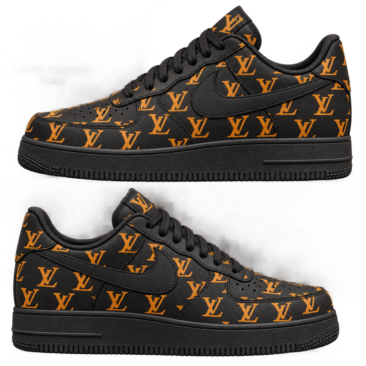 Louis Vuitton | Orange Initial Monogram Sneakers Fall 2026 Collection