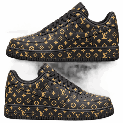 Louis Vuitton | Gold Monogram Canvas Sneakers Fall 2026 Collection