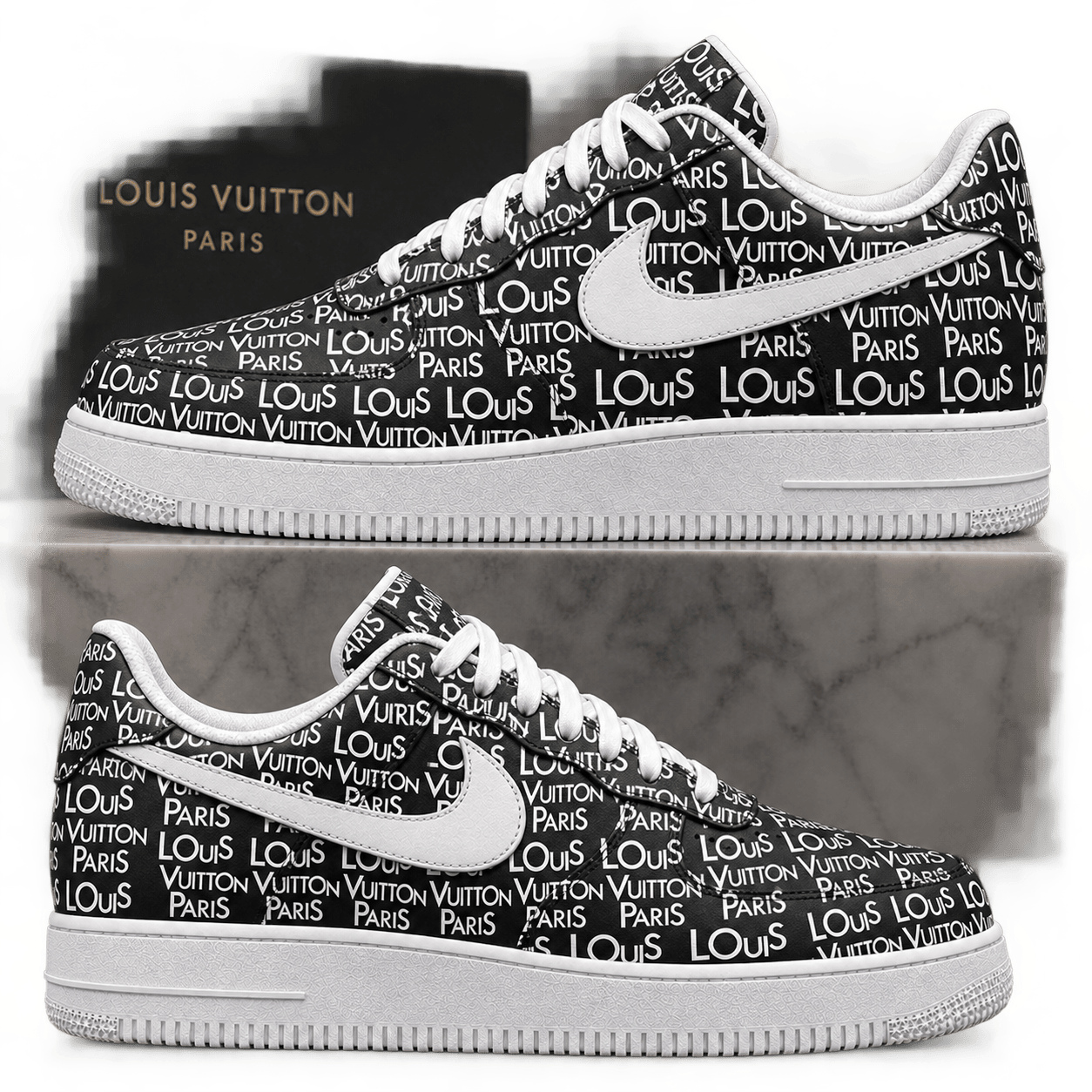 Louis Vuitton | Paris Typography Print Sneakers Fall 2026 Collection