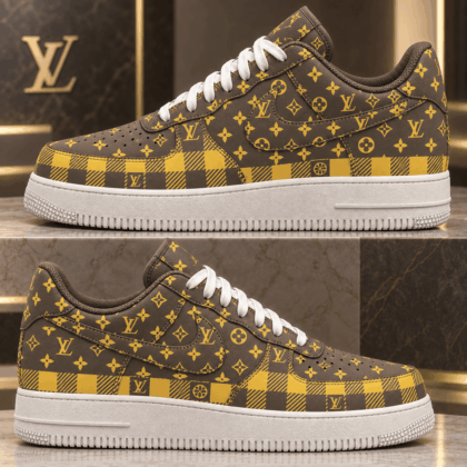 Louis Vuitton | Monogram Plaid Canvas Sneakers Fall 2026 Collection
