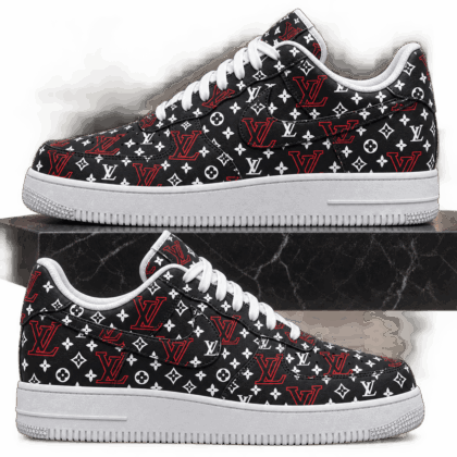Louis Vuitton | Tricolor Monogram Print Sneakers Winter 2026 Collection