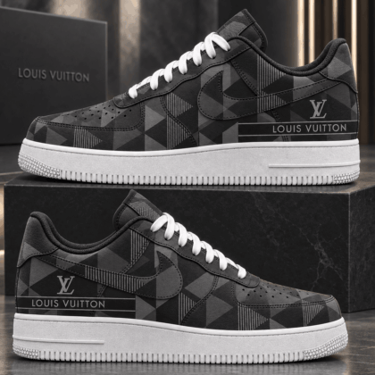 Louis Vuitton | Monochrome Geometric Patchwork Sneakers Fall 2026 Collection