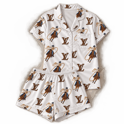 Louis Vuitton | Rodeo Monogram Print Pajamas Set Winter 2026 Collection