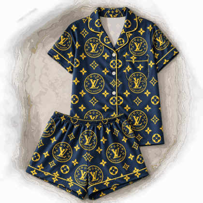Louis Vuitton | Golden Medallion Monogram Pajamas Set Fall 2026 Collection