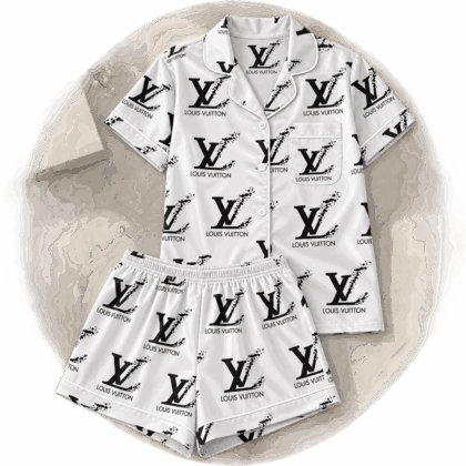 Louis Vuitton | Paint Splatter Monogram Pajamas Set Winter 2026 Collection