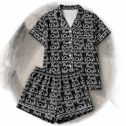 Louis Vuitton | Paris Typography Print Pajamas Set Fall 2026 Collection