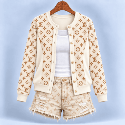 Louis Vuitton | Premium Signature Monogram Cardigan Hanging Collection 04