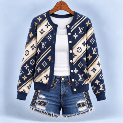 Louis Vuitton | Premium Signature Monogram Cardigan Hanging Collection 05
