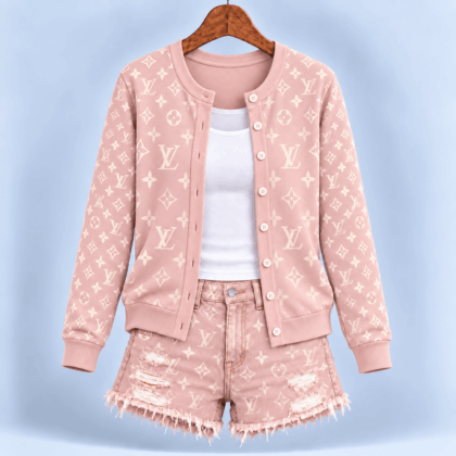 Louis Vuitton | Premium Signature Monogram Cardigan Hanging Collection 06