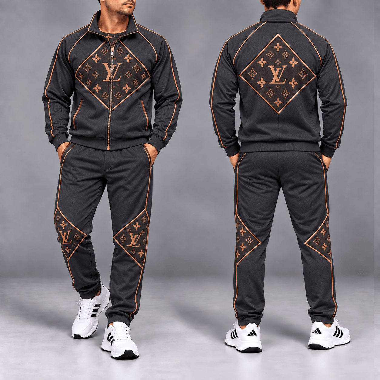 Louis Vuitton | Premium Signature Monogram Men Long Set Collection 02