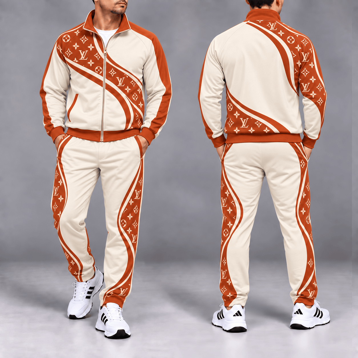 Louis Vuitton | Premium Signature Monogram Men Long Set Collection 04