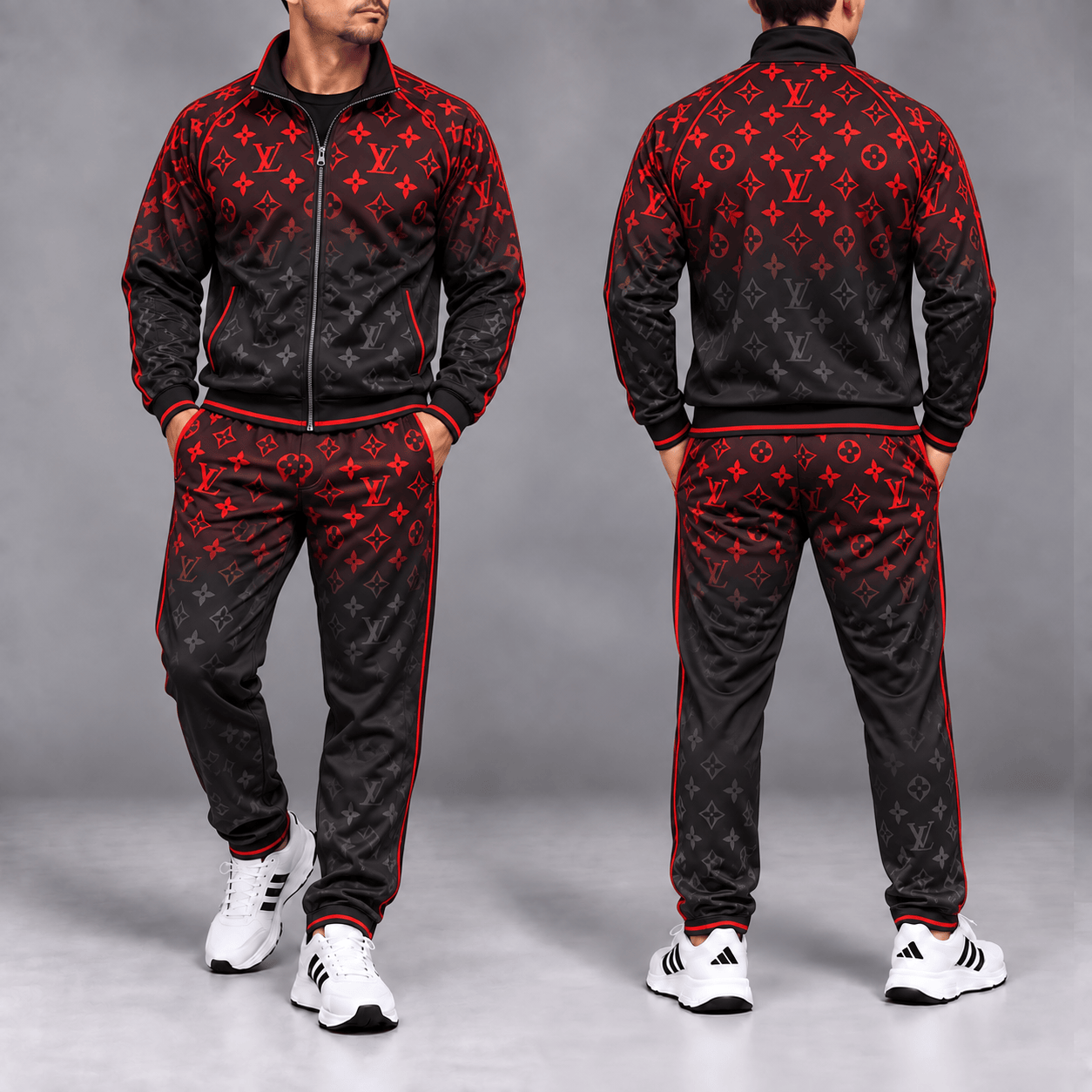 Louis Vuitton | Premium Signature Monogram Men Long Set Collection 13