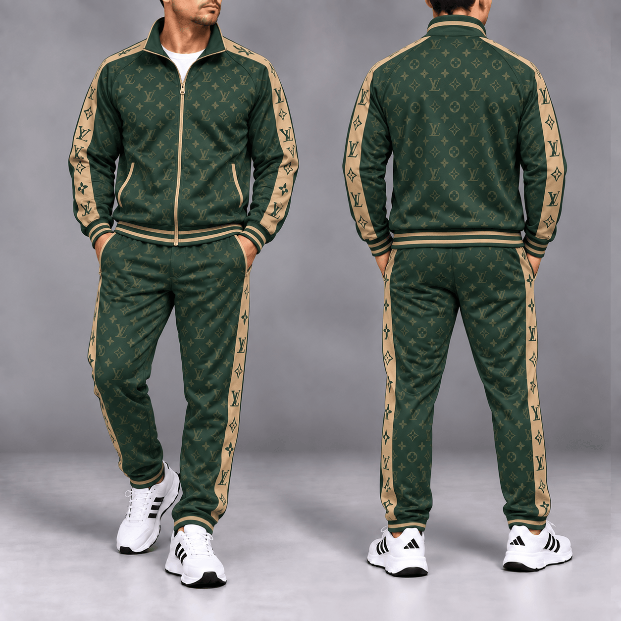 Louis Vuitton | Premium Signature Monogram Men Long Set Collection 15