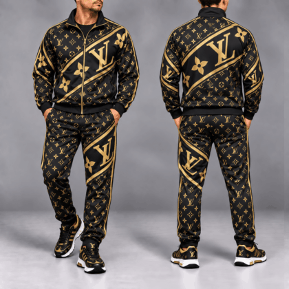 Louis Vuitton | Premium Signature Monogram Men Long Set Collection 19