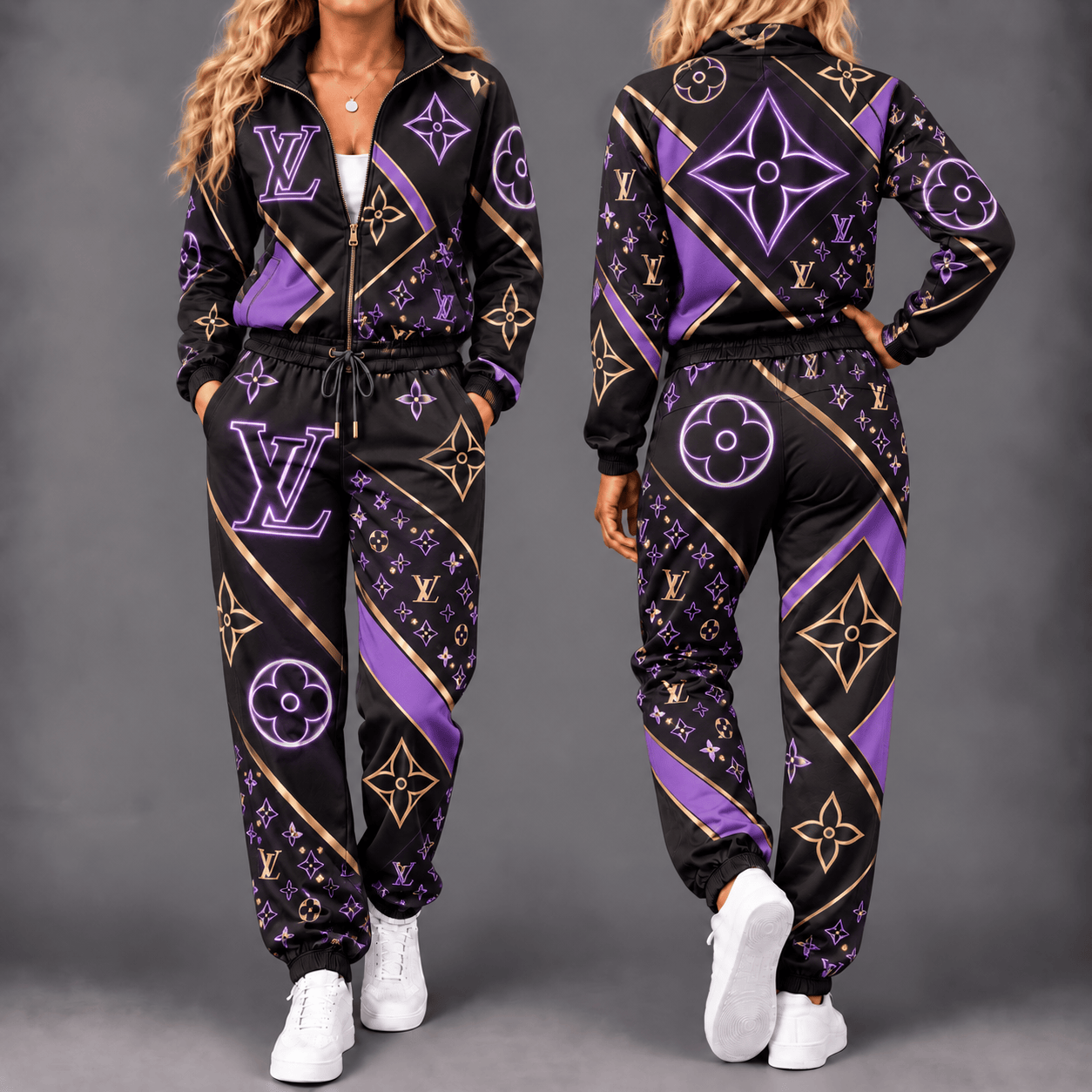 Louis Vuitton | Premium Signature Monogram Women Long Set Collection 01