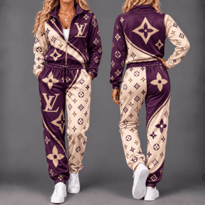 Louis Vuitton | Premium Signature Monogram Women Long Set Collection 07