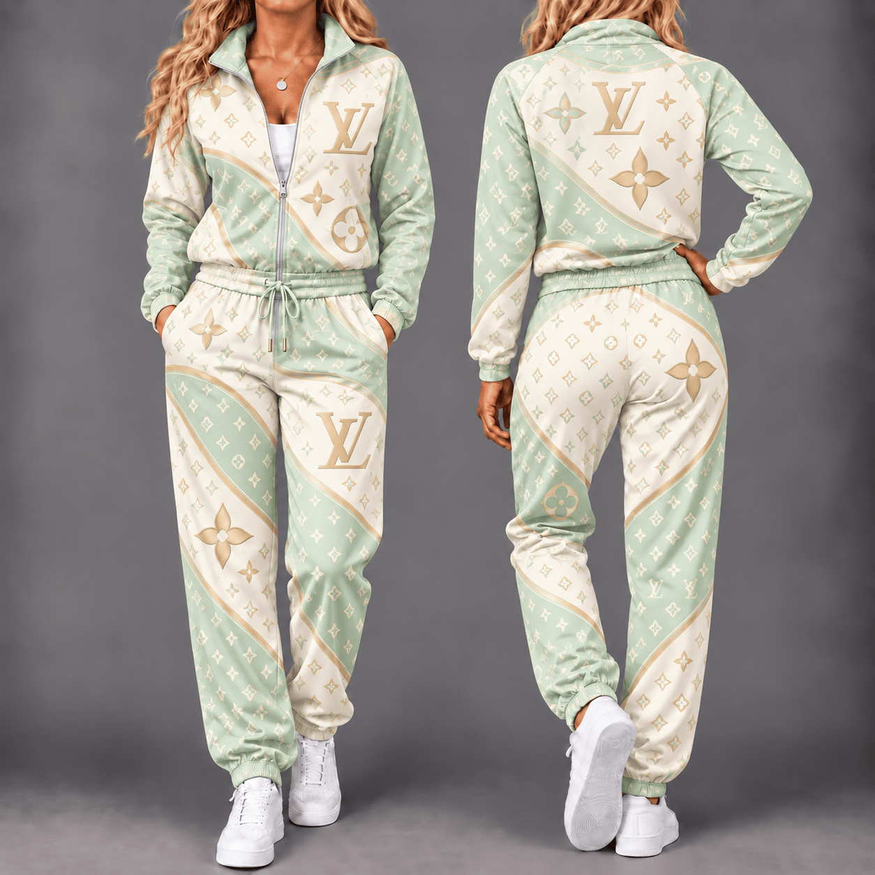 Louis Vuitton | Premium Signature Monogram Women Long Set Collection 08